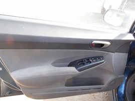 2008 HONDA CIVIC LX LIGHT BLUE 4DR 1.8L VTEC AT A18806